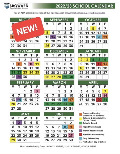 broward county calendar